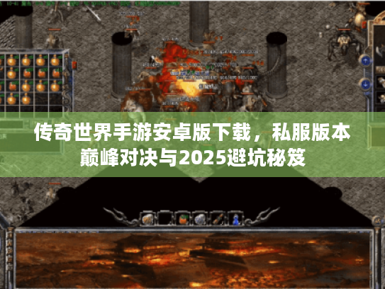 传奇世界手游安卓版下载，私服版本巅峰对决与2025避坑秘笈