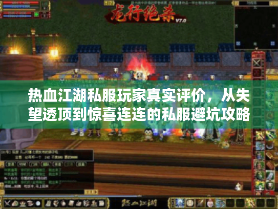 热血江湖私服玩家真实评价,从失望透顶到惊喜连连的私服避坑攻略! 热血江湖私服玩家真实评价,从失望透顶到惊喜连连的私服避坑攻略!