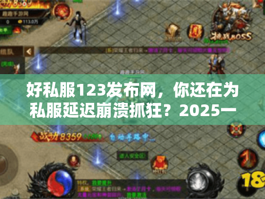 好私服123发布网，你还在为私服延迟崩溃抓狂？2025一键破解终极方案