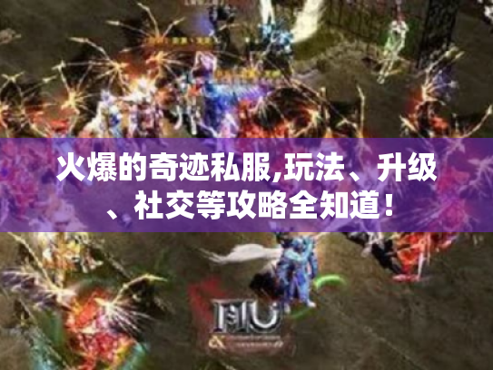 火爆的奇迹私服,玩法、升级、社交等攻略全知道！