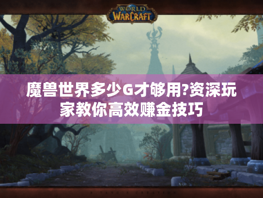 魔兽世界多少G才够用?资深玩家教你高效赚金技巧