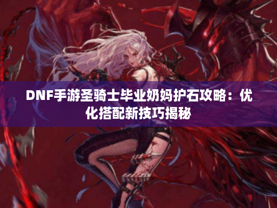 DNF手游圣骑士毕业奶妈护石攻略：优化搭配新技巧揭秘