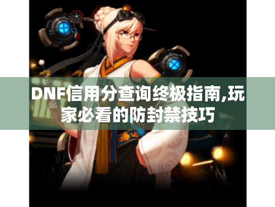 DNF信用分查询终极指南,玩家必看的防封禁技巧