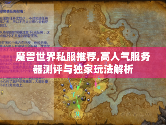 魔兽世界私服推荐,高人气服务器测评与独家玩法解析