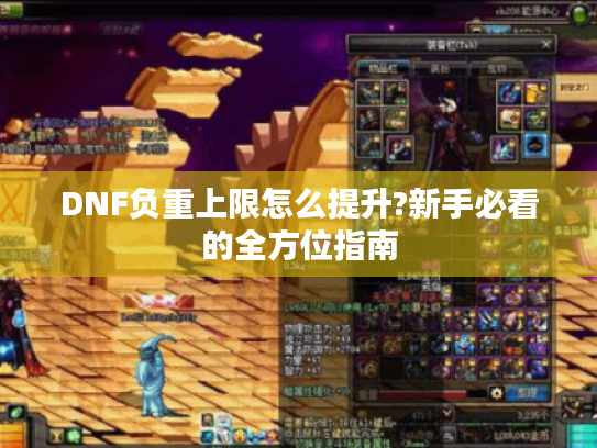 DNF负重上限怎么提升?新手必看的全方位指南 DNF负重上限怎么提升?新手必看的全方位指南