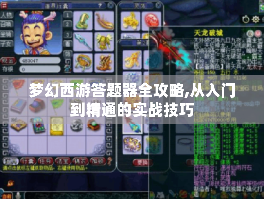 梦幻西游答题器全攻略,从入门到精通的实战技巧