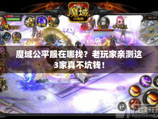 魔域公平服在哪找？老玩家亲测这3家真不坑钱！