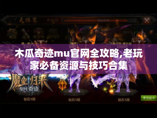 木瓜奇迹mu官网全攻略,老玩家必备资源与技巧合集