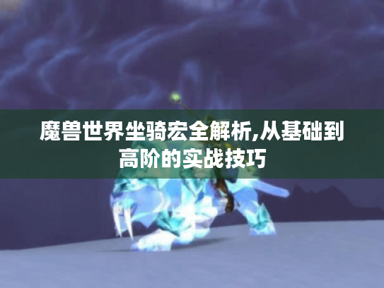 魔兽世界坐骑宏全解析,从基础到高阶的实战技巧