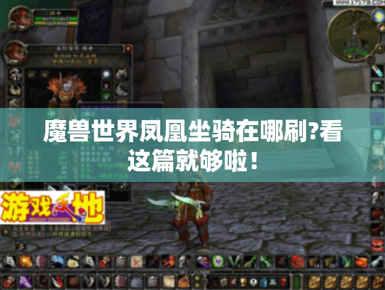 魔兽世界凤凰坐骑在哪刷?看这篇就够啦！