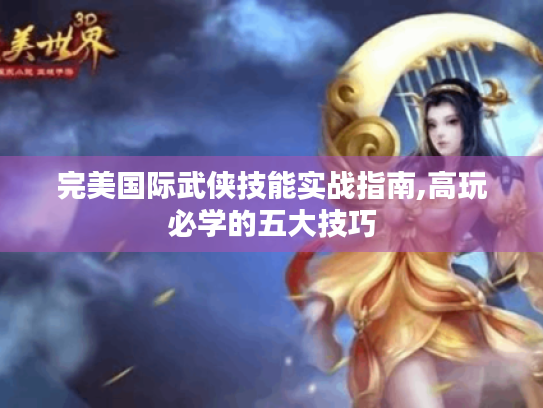 完美国际武侠技能实战指南,高玩必学的五大技巧 完美国际武侠技能实战指南,高玩必学的五大技巧