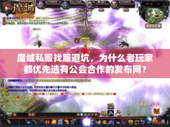 魔域私服找服避坑，为什么老玩家都优先选有公会合作的发布网？