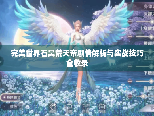 完美世界石昊荒天帝剧情解析与实战技巧全收录