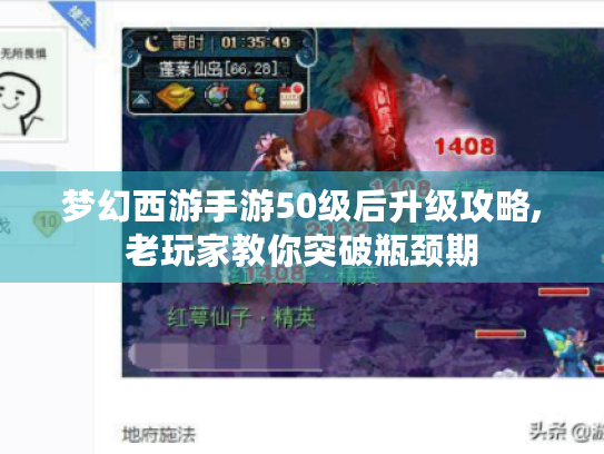 梦幻西游手游50级后升级攻略,老玩家教你突破瓶颈期