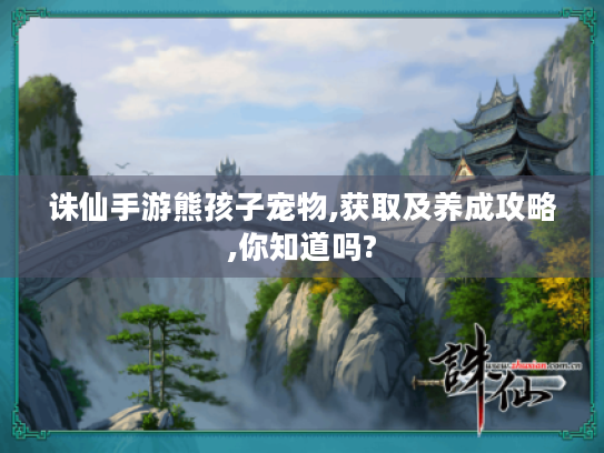 诛仙手游熊孩子宠物,获取及养成攻略,你知道吗? 诛仙手游熊孩子宠物,获取及养成攻略,你知道吗?