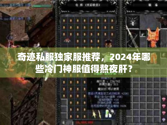 奇迹私服独家服推荐,2024年哪些冷门神服值得熬夜肝? 奇迹私服独家服推荐,2024年哪些冷门神服值得熬夜肝?