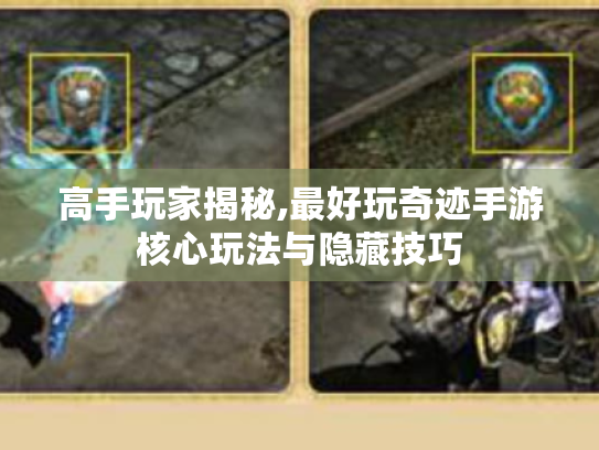 高手玩家揭秘,最好玩奇迹手游核心玩法与隐藏技巧