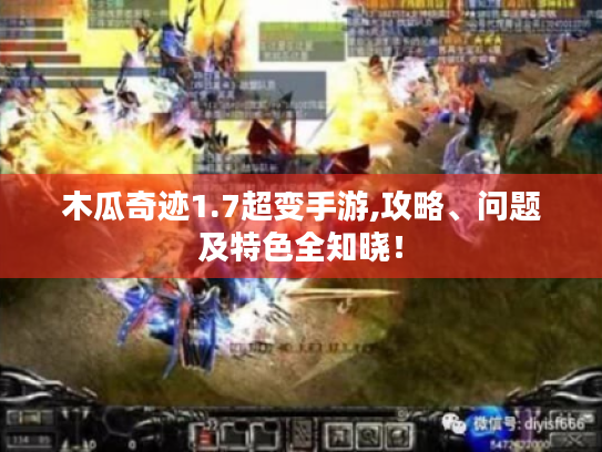 木瓜奇迹1.7超变手游,攻略、问题及特色全知晓！