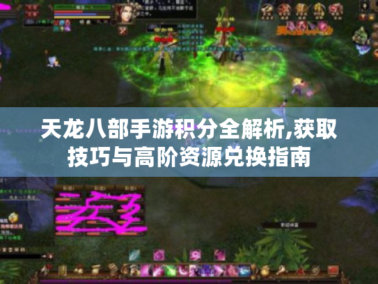 天龙八部手游积分全解析,获取技巧与高阶资源兑换指南