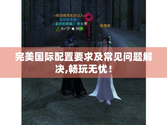 完美国际配置要求及常见问题解决,畅玩无忧！