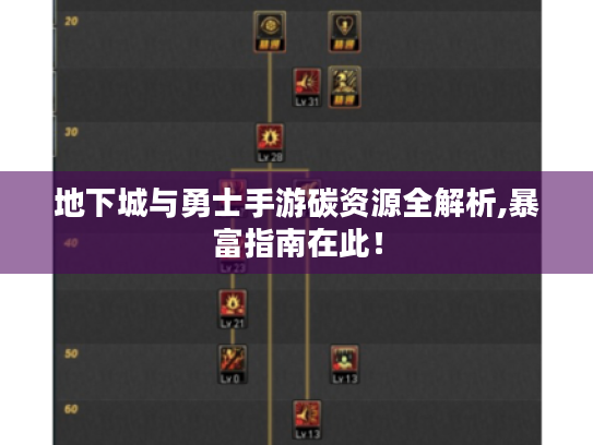 地下城与勇士手游碳资源全解析,暴富指南在此！