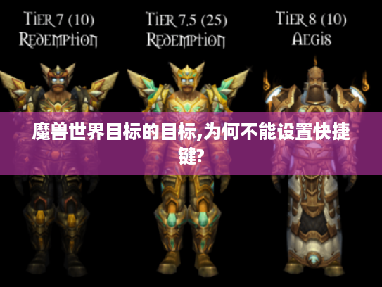 魔兽世界目标的目标,为何不能设置快捷键?