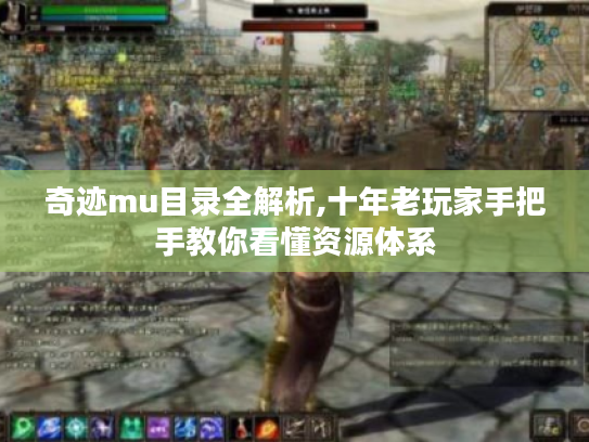 奇迹mu目录全解析,十年老玩家手把手教你看懂资源体系