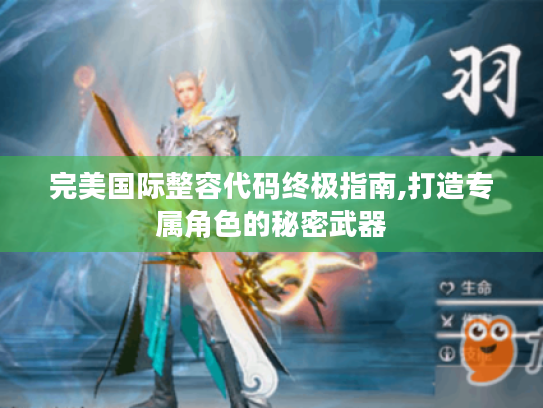 完美国际整容代码终极指南,打造专属角色的秘密武器 完美国际整容代码终极指南,打造专属角色的秘密武器