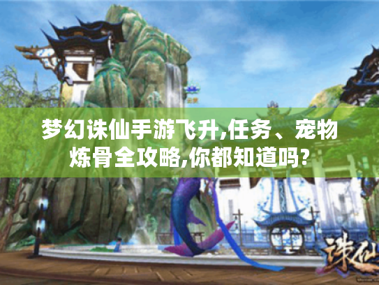 梦幻诛仙手游飞升,任务、宠物炼骨全攻略,你都知道吗?