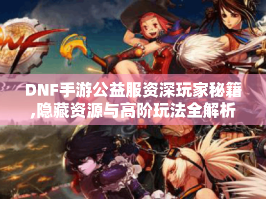 DNF手游公益服资深玩家秘籍,隐藏资源与高阶玩法全解析