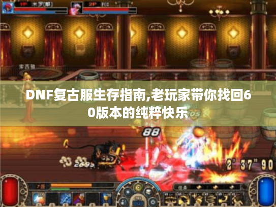 DNF复古服生存指南,老玩家带你找回60版本的纯粹快乐 DNF复古服生存指南,老玩家带你找回60版本的纯粹快乐
