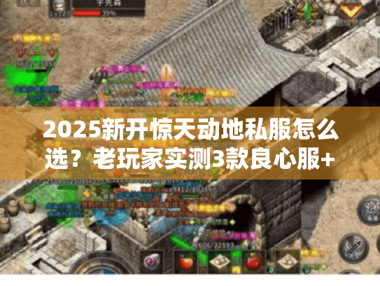 2025新开惊天动地私服怎么选?老玩家实测3款良心服+升级秘籍 2025新开惊天动地私服怎么选?老玩家实测3款良心服+升级秘籍