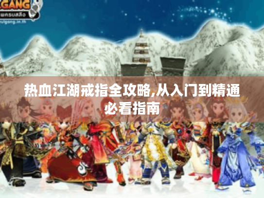 热血江湖戒指全攻略,从入门到精通必看指南