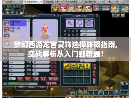 梦幻西游龙宫灵饰选择终极指南,实战解析从入门到精通! 梦幻西游龙宫灵饰选择终极指南,实战解析从入门到精通!