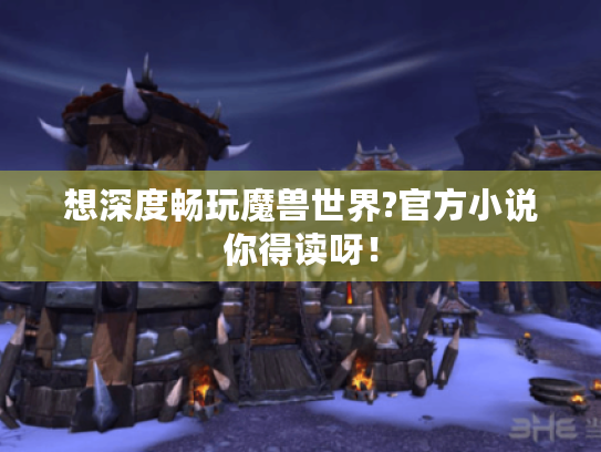 想深度畅玩魔兽世界?官方小说你得读呀! 想深度畅玩魔兽世界?官方小说你得读呀!