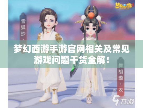 梦幻西游手游官网相关及常见游戏问题干货全解! 梦幻西游手游官网相关及常见游戏问题干货全解!