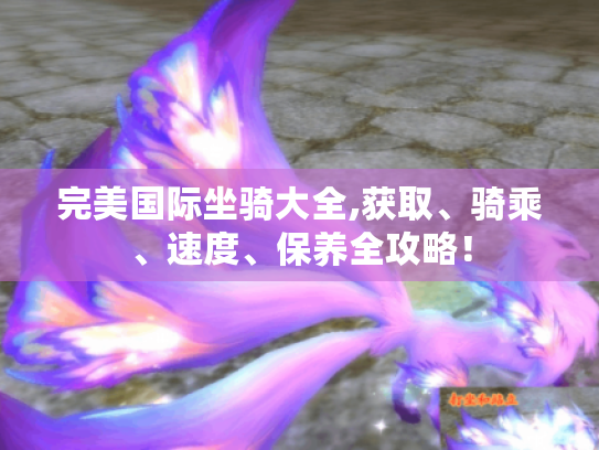 完美国际坐骑大全,获取、骑乘、速度、保养全攻略! 完美国际坐骑大全,获取、骑乘、速度、保养全攻略!