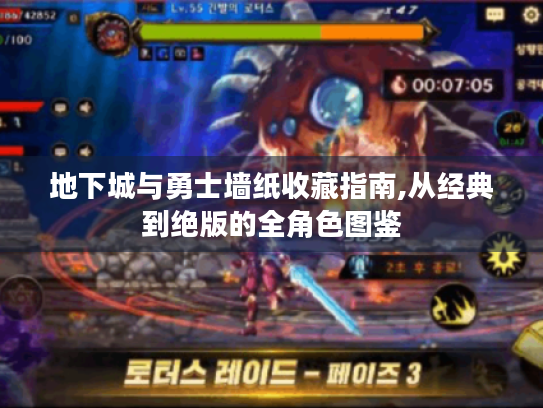 地下城与勇士墙纸收藏指南,从经典到绝版的全角色图鉴