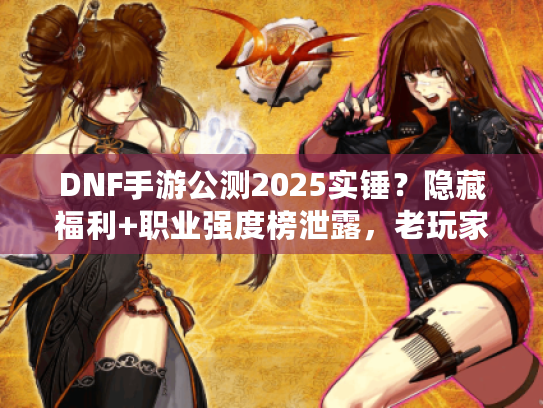 DNF手游公测2025实锤？隐藏福利+职业强度榜泄露，老玩家速冲！