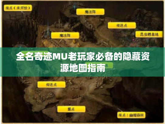 全名奇迹MU老玩家必备的隐藏资源地图指南