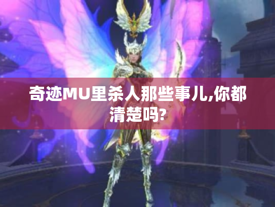 奇迹MU里杀人那些事儿,你都清楚吗?