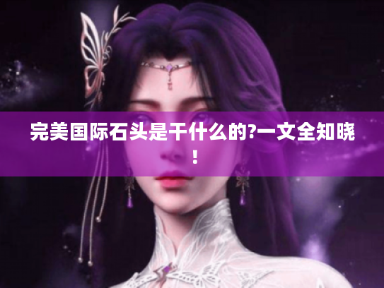 完美国际石头是干什么的?一文全知晓！