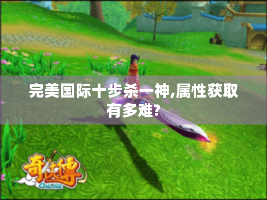 完美国际十步杀一神,属性获取有多难?