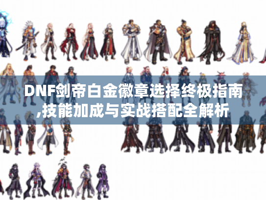 DNF剑帝白金徽章选择终极指南,技能加成与实战搭配全解析