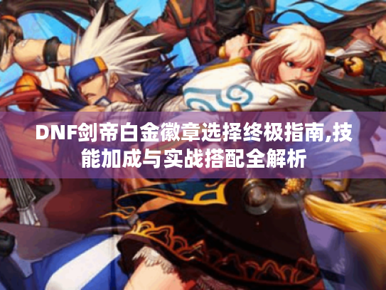 DNF剑帝白金徽章选择终极指南,技能加成与实战搭配全解析