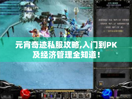 元宵奇迹私服攻略,入门到PK及经济管理全知道！