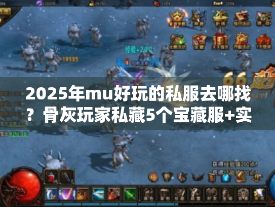 2025年mu好玩的私服去哪找?骨灰玩家私藏5个宝藏服+实测避坑技巧 2025年mu好玩的私服去哪找?骨灰玩家私藏5个宝藏服+实测避坑技巧