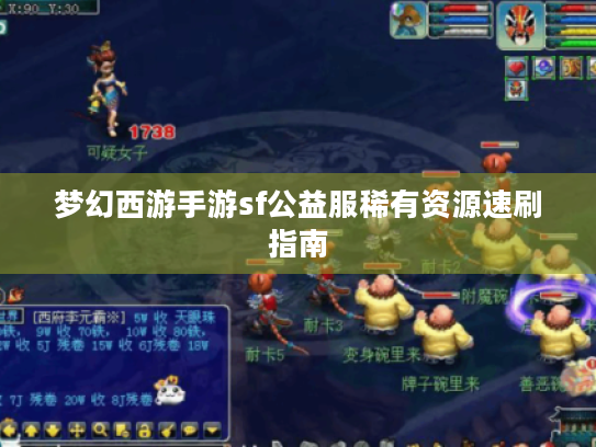 梦幻西游手游sf公益服稀有资源速刷指南