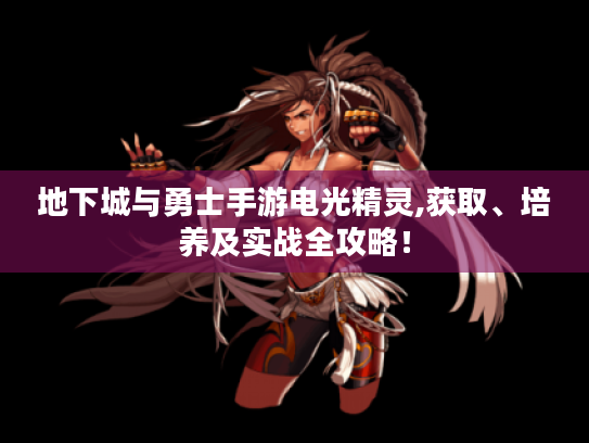 地下城与勇士手游电光精灵,获取、培养及实战全攻略！