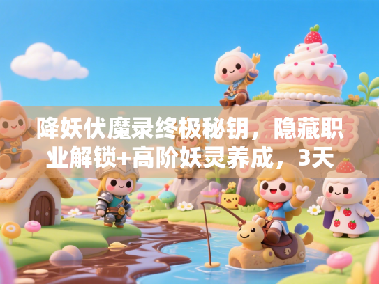 降妖伏魔录终极秘钥，隐藏职业解锁+高阶妖灵养成，3天冲上全服前10？